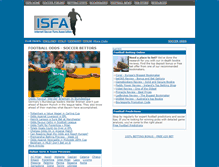 Tablet Screenshot of isfa.com